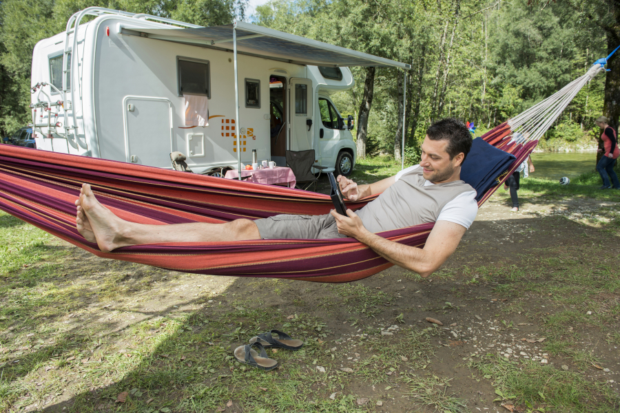 camping a Meze Herault