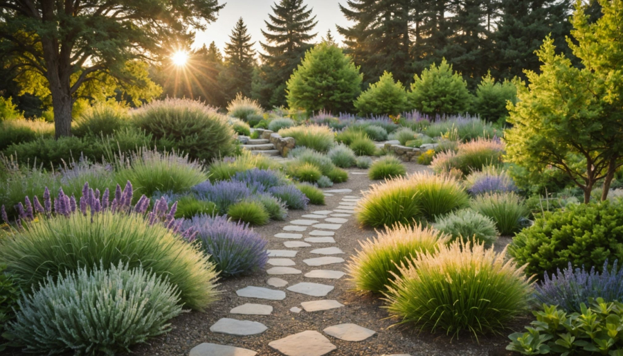 Jardins sensoriels : un espace extérieur pour éveiller les sens en douceur